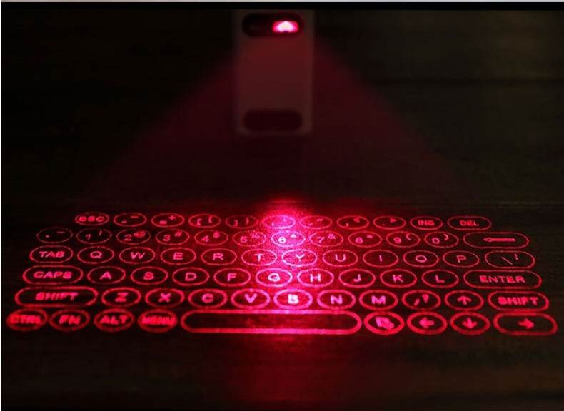 LEING FST Virtual Laser Keyboard Bluetooth Wireless Projector Phone Keyboard For Computer Pad Laptop With Mouse Function - ProTrendyz