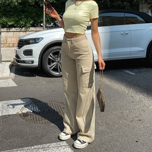 Women's Fashion Straight Jeans In Autumn - ProTrendyz