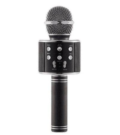Wireless Microphone Portable Bluetooth Mini Home Ktv For Music Playing Singing Speaker Player - ProTrendyz