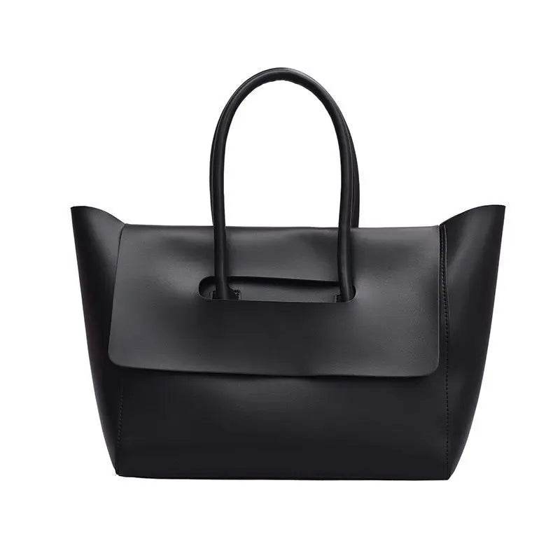 Fashion Women Shoulder Bags Large Capacity Handbags Simple Retro Tote Bags Solid Color Famous Brand High Quality Bags - ProTrendyz