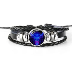 Zodiac Constellation Bracelet Braided Design Bracelet For Men Women Kids - ProTrendyz