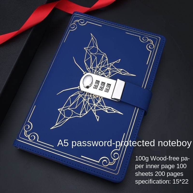 Exquisite Retro Notebook Hand Account Butterfly Codebook - ProTrendyz