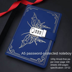 Exquisite Retro Notebook Hand Account Butterfly Codebook - ProTrendyz