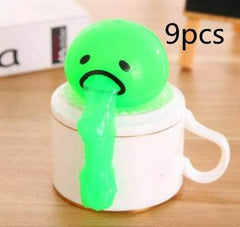 Puking Ball Brother Egg Yolk Pinch Vomit Spoof And Play Tricky Toys - ProTrendyz