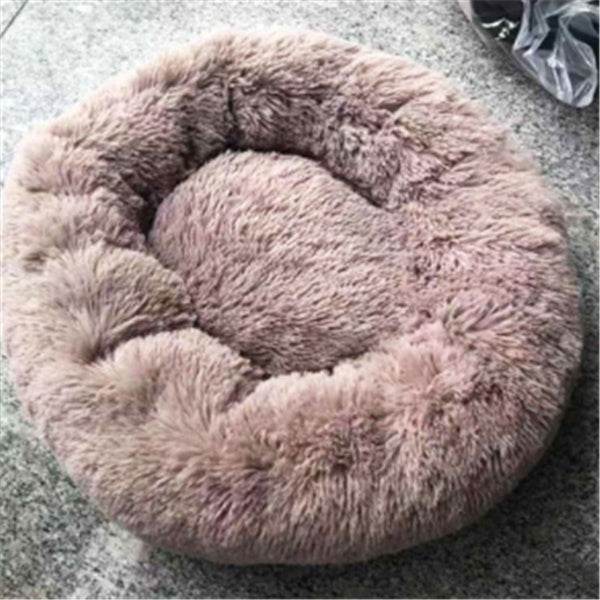 Round Long Hairy Autumn And Winter Nest Pad Cat Mattress - ProTrendyz