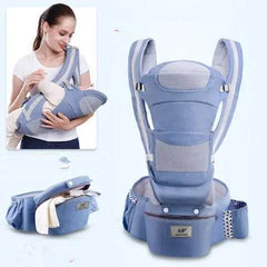 Ergonomic Baby Carrier Infant Baby Hipseat Carrier 3 In 1 Front Facing Ergonomic Kangaroo Baby Wrap Sling - ProTrendyz