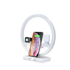 Fast Charging 4 in 1 Bedside Lamp Wireless Charger Bracket - ProTrendyz