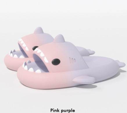 Gradient Shark Slippers Men's Home Bathroom Non-slip - ProTrendyz