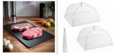 Fast Defrosting Tray Thaw Kitchen Quick Aluminum Thaw Plate - ProTrendyz