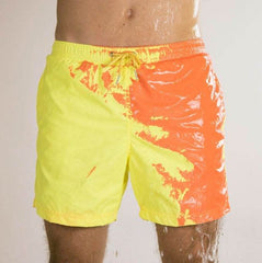 Magical Change Color Beach Shorts Summer Men Swimming Trunks Swimwear Swimsuit Quick Dry bathing shorts Beach Pant - ProTrendyz