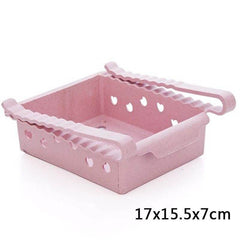 Hanging Plastic Refrigerator Clapboard Storage Rack Kitchen Supplies - ProTrendyz