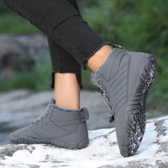 Outdoor Sports Cotton Shoes For Men And Women Winter Warm Slip-on Boots Wear-resistant Anti-ski Thickened Shoes Couple - ProTrendyz