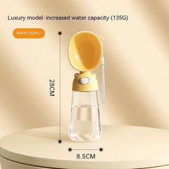 Portable Dog Water Bottle Food And Water Container For Pet Pets Feeder Bowl Outdoor Travel Drinking Bowls Water Dispenser - ProTrendyz