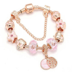 Fashion Love Geometric Rose Gold Bracelet Women's Jewelry - ProTrendyz