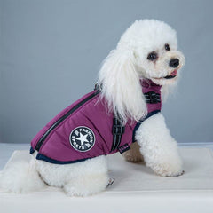 Waterproof Dog Clothes Winter Dog Coat With Harness Warm Pet Clothing Big Dog Jacket Chihuahua Labrador Coat Costume - ProTrendyz