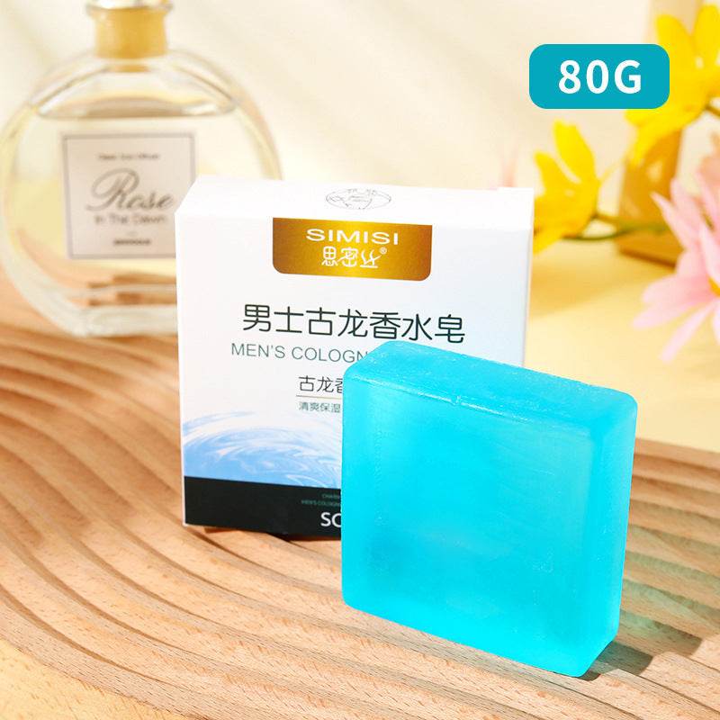 Men's Oil Control Anti-mite Cologne Perfume Bath Soap - ProTrendyz