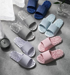 Reflexology Foot Massage Slippers Bath Slippers Tension Relief Acupuncture Feet Massager Household Slipper Foot Health Care - ProTrendyz