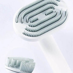 Pet Comb Cat Dog To Remove Floating Hair Pet Hair Brush Hair Removal Artifact Pet Grooming Brush Supplies Self Cleaning Comb Pet Products - ProTrendyz