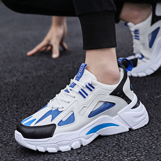White Sneakers Men Non Slip Walking Running Shoes Sports ProTrendyz