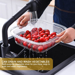 Multi-layer Dish Cover Heat Preservation Kitchen Cover Dining Table Leftover Storage Box Transparent Stack Cooking Hood Steamer - ProTrendyz