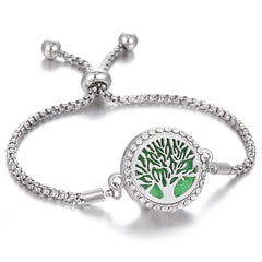 2024 New Kaleidoscope Aromatherapy Bracelet Perfume Essential Oil Diffuser Locket Bracelet Charms Women Aroma Diffuser Jewelry - ProTrendyz