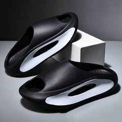 Ins Slippers Women Men Peep Toe Slipper Summer Hollow Unisex Sports Beach Shoes - ProTrendyz