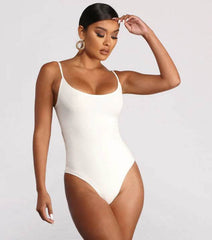 Summer Bikini Backless String Large Size Sexy Solid Color Triangle One-piece Swimsuit Womens Clothing - ProTrendyz
