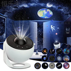 Night Light Galaxy Projector Starry Sky Projector 360 Rotate Planetarium Lamp For Kids Bedroom Valentines Day Gift Wedding Deco - ProTrendyz