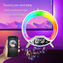 O Light Three In One Wireless Charging Multifunctional Bluetooth Speaker Night Light - ProTrendyz