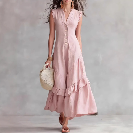 Elegant And Sophisticated Sleeveless Womens Dress