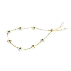 Pearl Flowers Bracelet All-match Fashion Adjustable Chain Bracelet - ProTrendyz