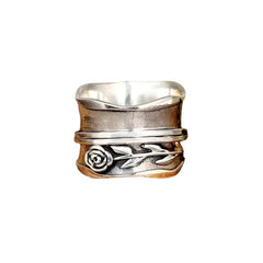 Luxury Vintage Flower-shaped Wide Face Ring - ProTrendyz