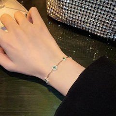 Pearl Flowers Bracelet All-match Fashion Adjustable Chain Bracelet - ProTrendyz