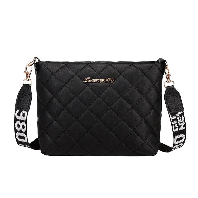 Small Messenger Bag For Women Trend Lingge Embroidery Female Shoulder Bags Fashion Chain Ladies Crossbody Purse - ProTrendyz