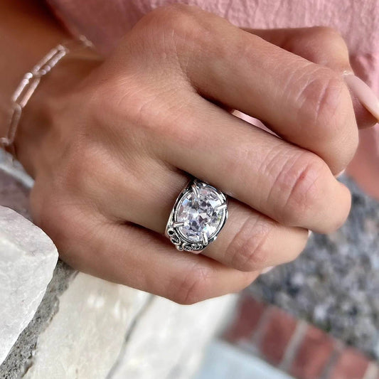 Vine Boat Anchor Vintage Ring - ProTrendyz