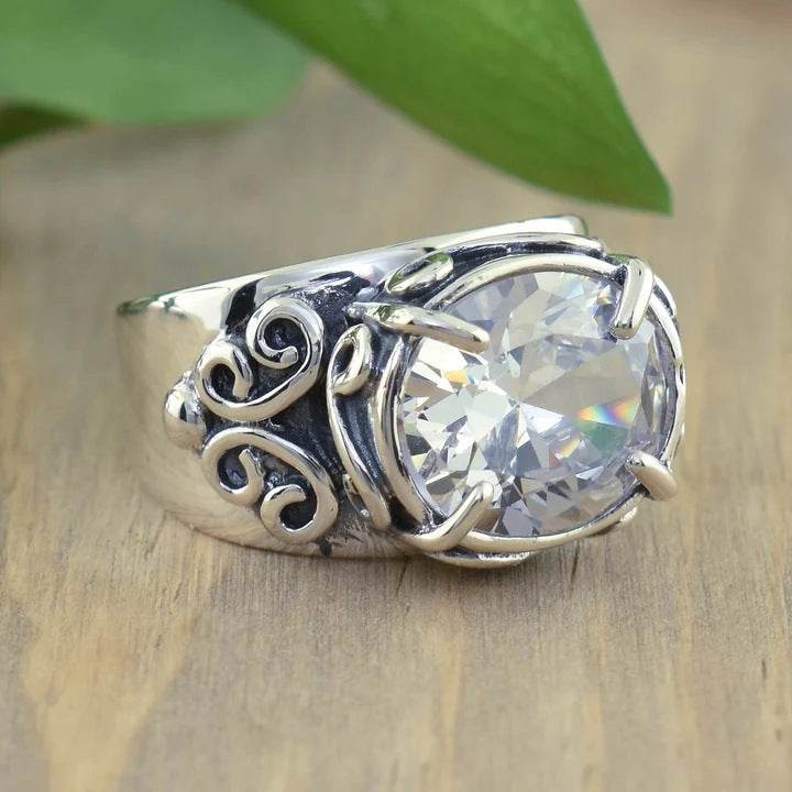Vine Boat Anchor Vintage Ring - ProTrendyz