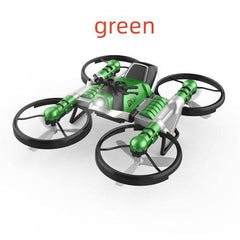 WiFi FPV RC Drone Motorcycle 2 in 1 Foldable Helicopter Camera 0.3MP Altitude Hold RC Quadcopter Motorcycle Drone 2 in 1 Dron - ProTrendyz