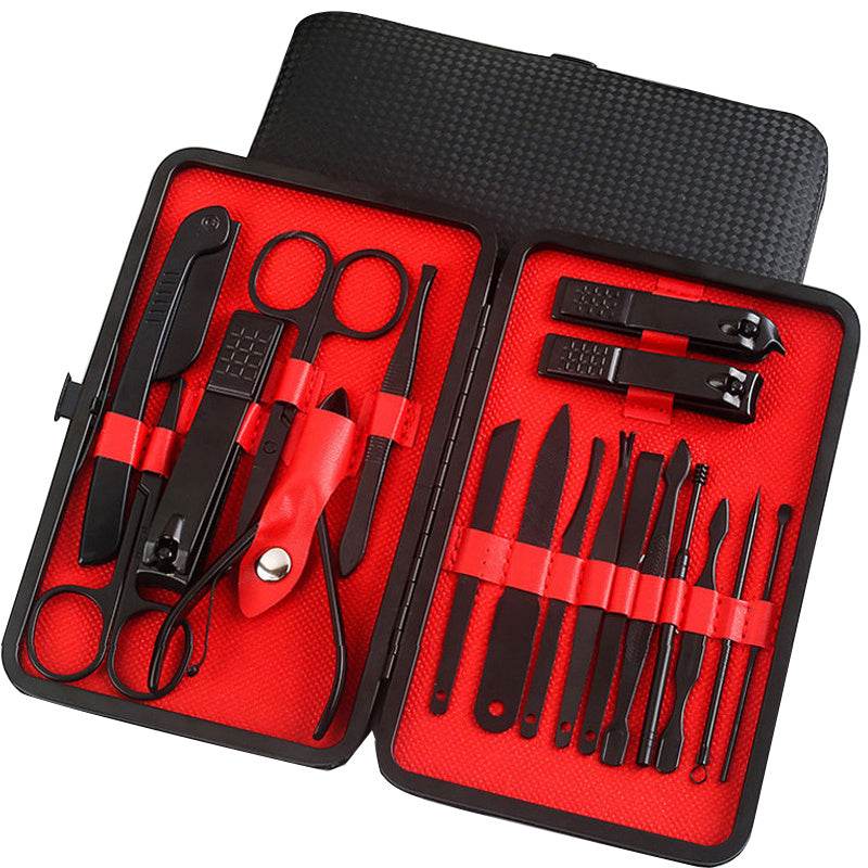 Professional Scissors Nail Clippers Set Ear Spoon Dead Skin Pliers Nail Cutting Pliers Pedicure Knife Nail Groove Trimmers - ProTrendyz