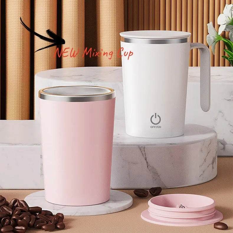 Kitchen Electric Mixing Cup Stirring Coffee Cup Automatic Mixing Mugs Cup Lazy Rotating Magnetic Water Cup - ProTrendyz