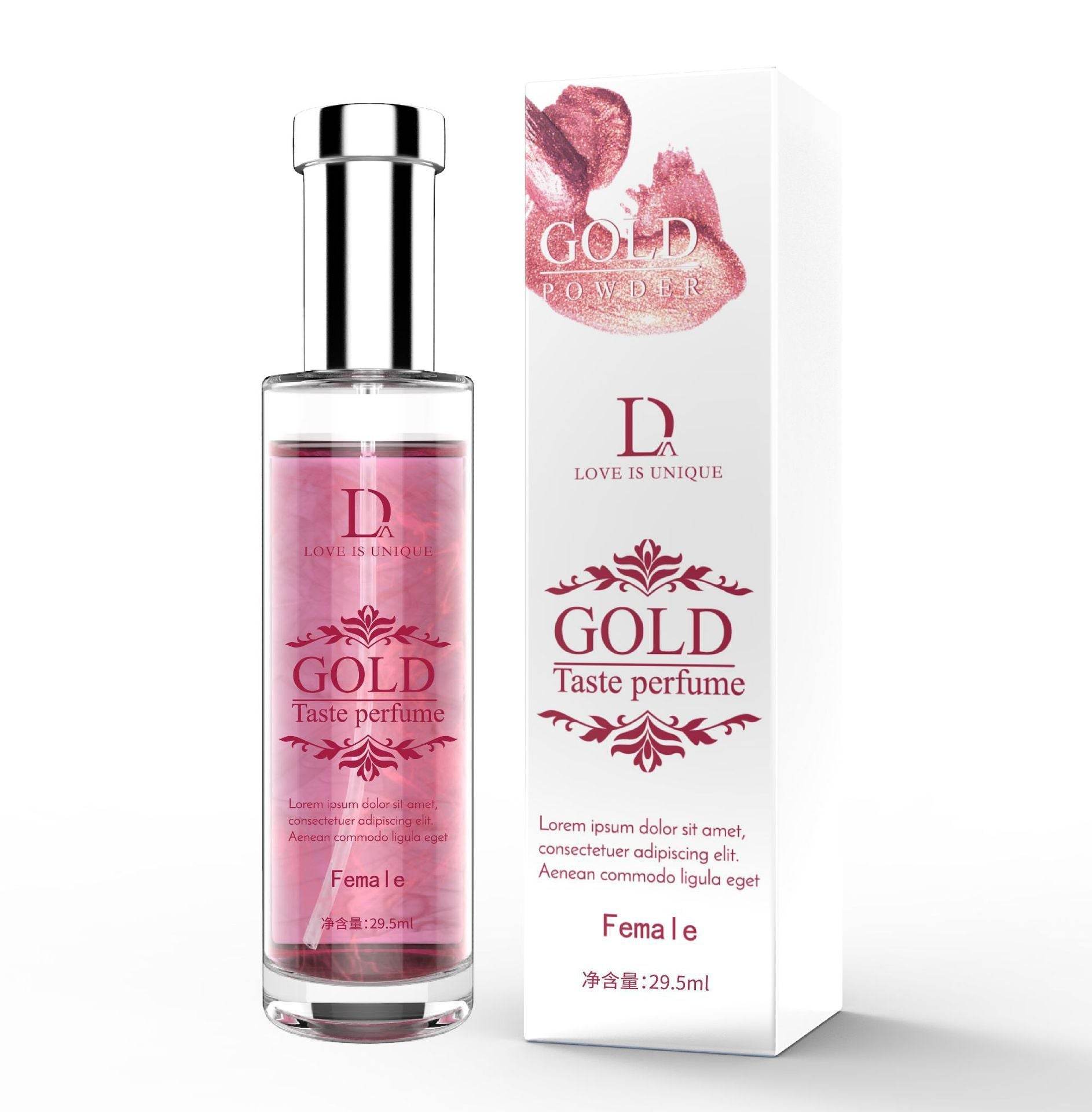Elegant Car Student Fragrance Powder Perfume Gilded Sand - ProTrendyz