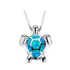 Fashion Turtle Simple Necklace Stud Earrings Set - ProTrendyz