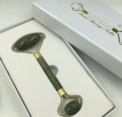 Jade Beauty Device Roller Xiuyu Double-headed Facial Massage Stick Jade Roller - ProTrendyz