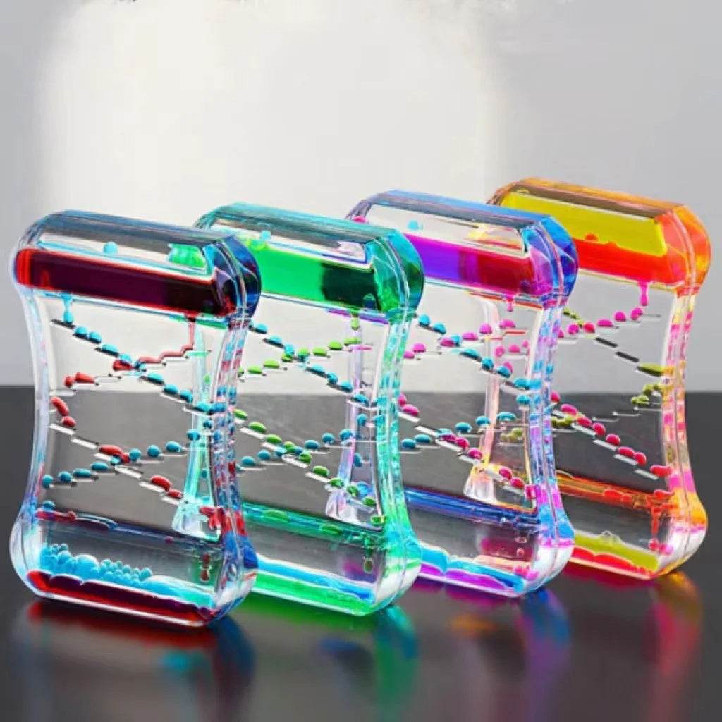 Creative Cruise Fluid Liquid Hourglass Quicksand Timer 2024 Ins Living Room Office Ornaments Desk Table Decorations Home Decor - ProTrendyz