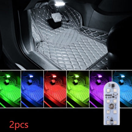 Touch-sensitive Usb Charging Atmosphere Lamp In Car ProTrendyz