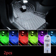 Touch-sensitive Usb Charging Atmosphere Lamp In Car ProTrendyz