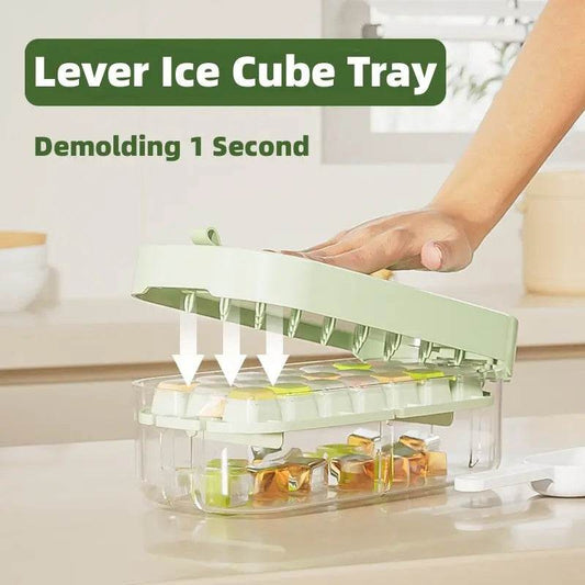 Ice Box Ice Cube Tray Grid High Capacity Food Grade Kitchen Gadgets - ProTrendyz