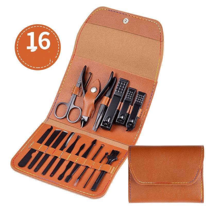 Professional Scissors Nail Clippers Set Ear Spoon Dead Skin Pliers Nail Cutting Pliers Pedicure Knife Nail Groove Trimmers - ProTrendyz
