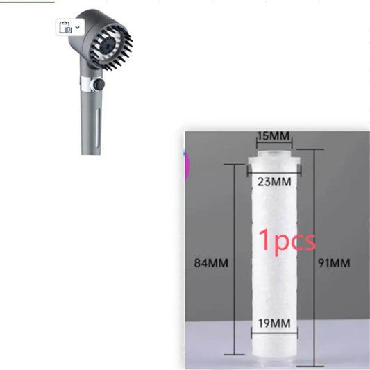 3 Modes Shower Head High Pressure Showerhead Portable Filter Rainfall Faucet Tap Bathroom Bath Home Innovative Accessories US - ProTrendyz