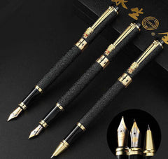 Immortal Fountain Pen Faucet Signature Pen Student Office Metal Iridium Nib - ProTrendyz