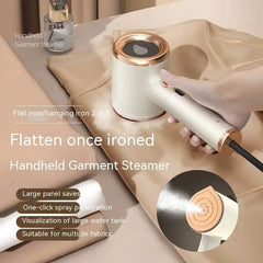 Mini Portable Handheld Garment Steamer Fabric Steam Iron For Clothes Travel Home Appliances Vertical US Plug Ironing Machine US - ProTrendyz